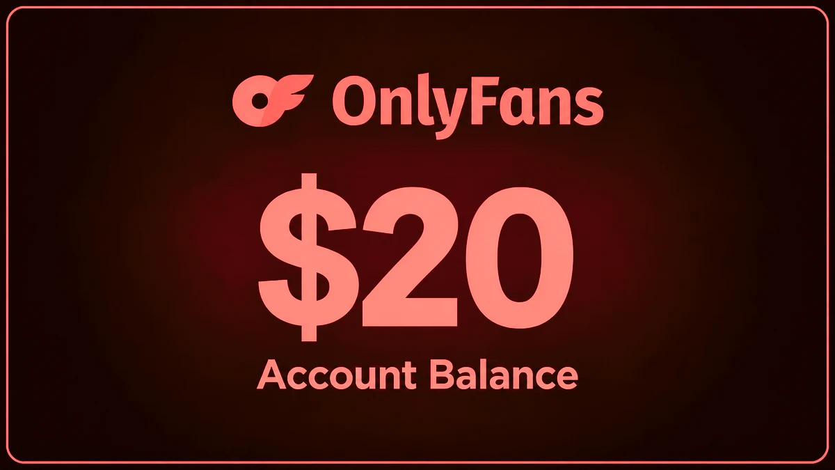 OnlyFans Balance $20